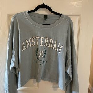 wild fable sage green sweatshirt